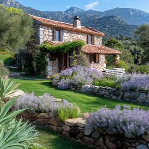 Réhabilitation des extérieurs d'une bergerie corse